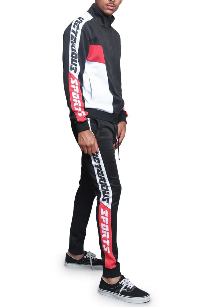 G-Style USA Men's Various Pattern Tracksuit Sets