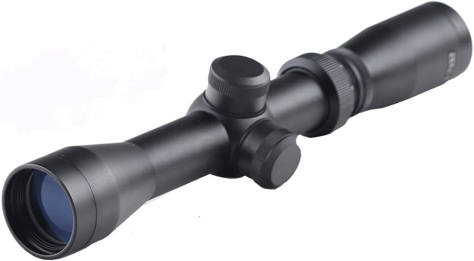 AIM Sports 2-7X32 Dual III. Long Eye Relief Scope with Rings