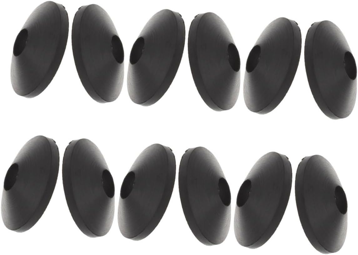 12pcs Arandelas de Goma Cónicas para Tornillos de Sanitarios