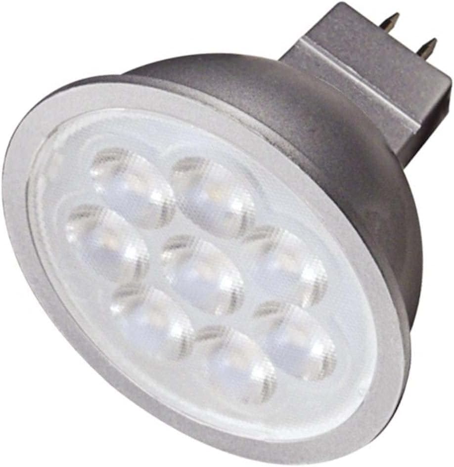 Satco S9496 6.5W LED MR16 LED 3000K 40' Beam Spread GU5.3 Base 12V Light Bulb