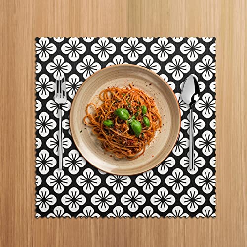 Sets de table d'automne antidérapants pour éviter les brûlures sur la table