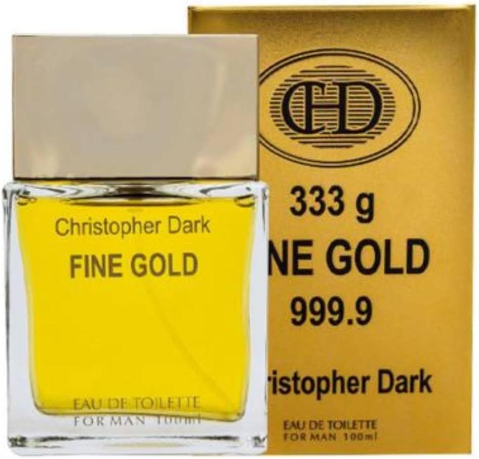 Christopher Dark Fine Gold Eau De Toilette for Men 100ml