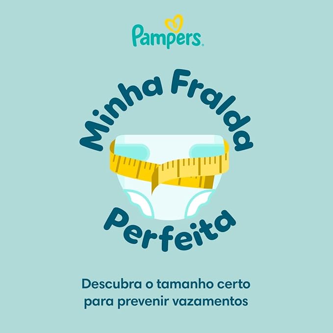 Fralda Pampers Premium Care Pants Tamanho XXXG, Fácil de Vestir, 80 Unidades