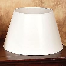 Aladdin Parchment Oil Lamp Shade, 14 inch Base Fitter, Plain White