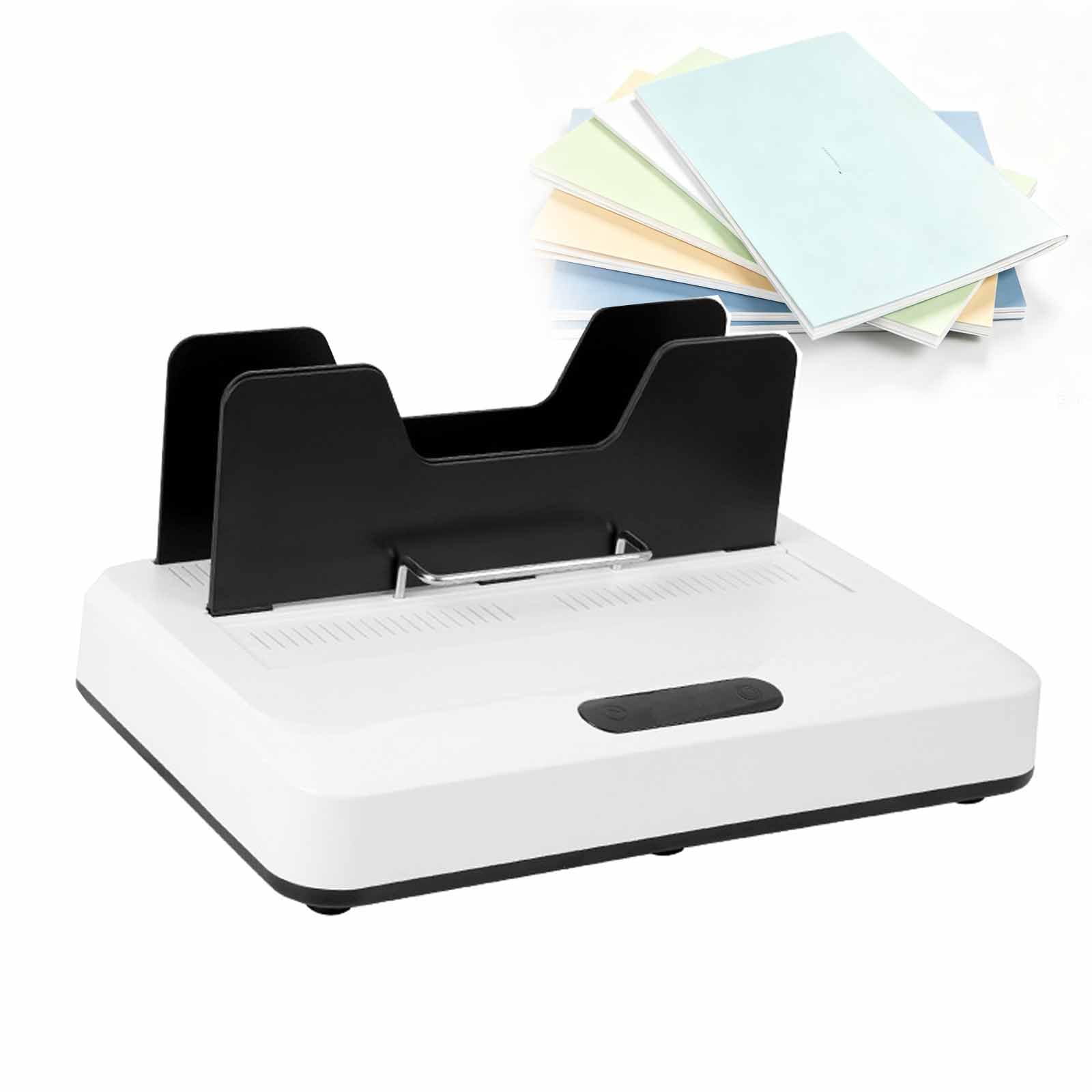Rilegatrice Elettrica A Caldo, Formato A4, Regolazione della Temperatura su 3 Livelli, Larghezza Massima di Rilegatura 60 Mm E Lunghezza di Rilegatura 310 Mm, Bloccaggio Automatico