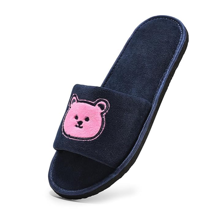 Ladies-Mens-Unisex- Soft Home Slippers(Sweat Absorbent - Indore Slippers) | Sandals For Little Kids | Super Soft Velvet | | (Teddy)-image-24
