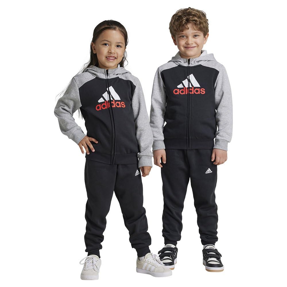 adidas Essentials Big Logo Fleece Tracksuit 5-6 Years