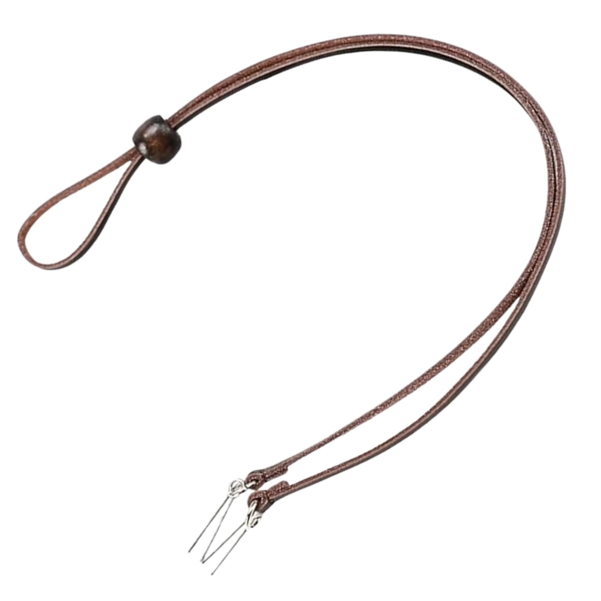 Gamboa 100% Cuero Correa Ajustable para Sombrero Vaquero y de Sol Cordón para Barbilla