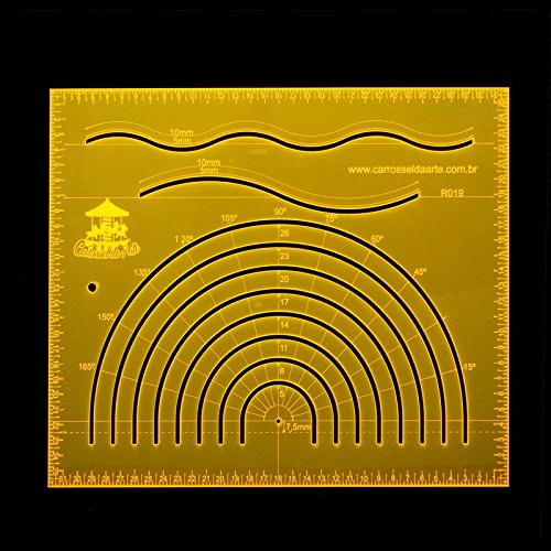 Régua para Patchwork Circular