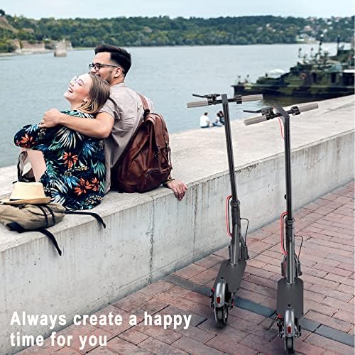 AOVOPRO ES80 Electric Scooter Adult, 10.5Ah, Fast 25km/h, 20-30km long-life battery, Foldable E-Scooter with Bluetooth App Control, LCD Display, Black
