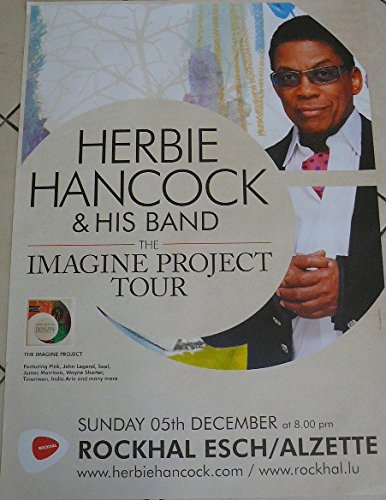 Affiche Herbie Hancock 60x80cm impression haute définition style vintage