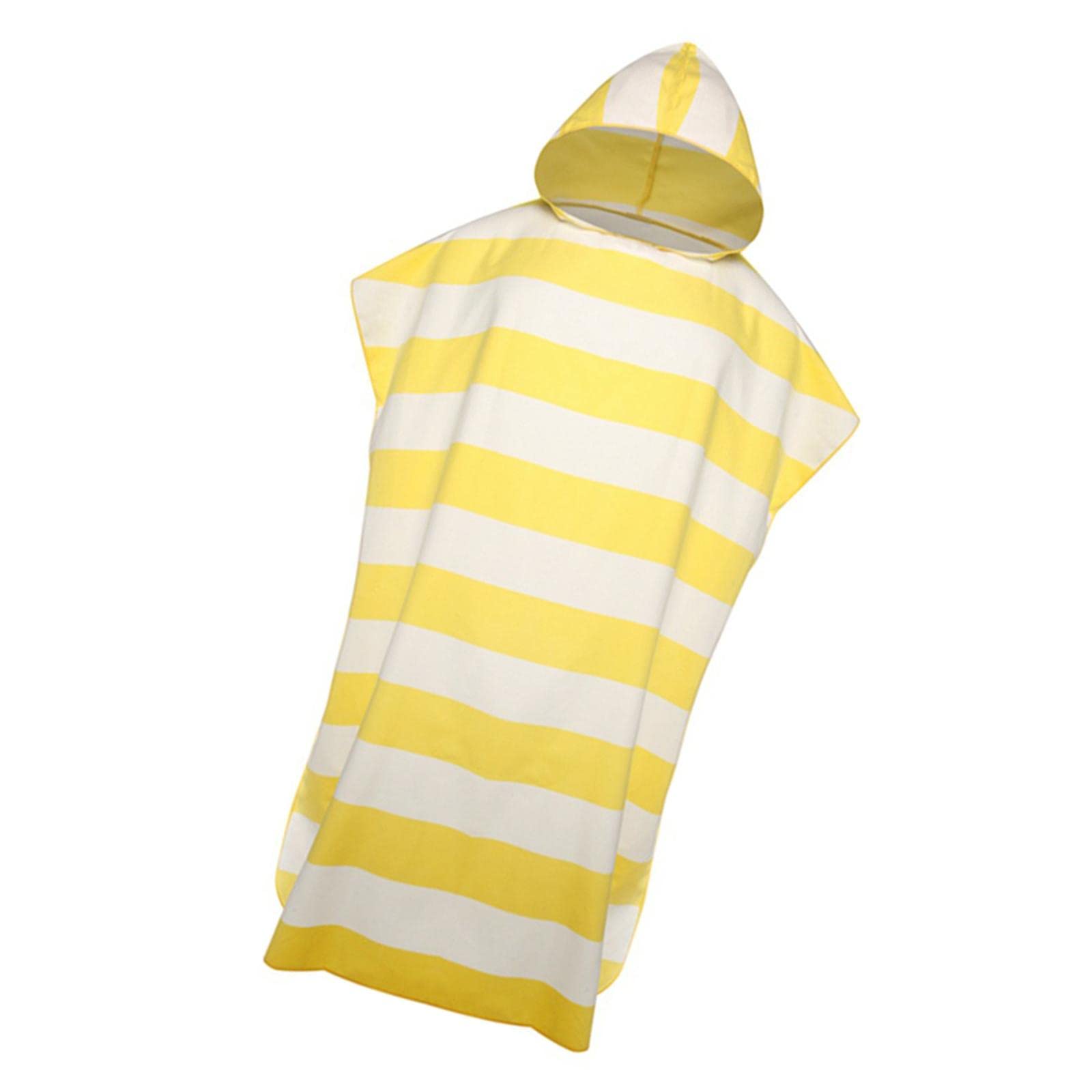 F Fityle Poncho de Surf à Langer avec Capuche, Serviette à Langer en Microfibre Poncho à Séchage pour, La Natation, Les Sports de
