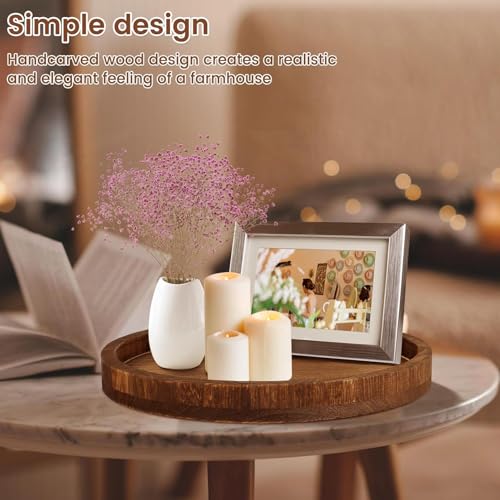 Assiette à bougie Porte-objet rond décoratif – vue 8