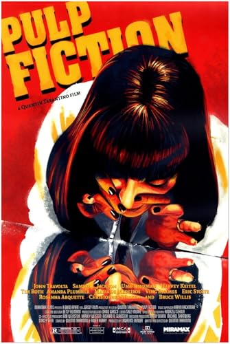 Pulp Fiction Movie Poster - Quentin Tarantino - Alternate #3-11 x 17 Inches
