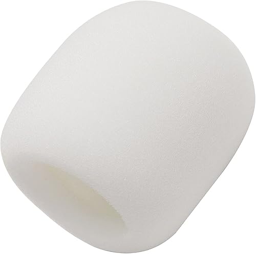 Miniatura 8 de Fielect Cubierta de micrófono de espuma de esponja para micrófono de mano, protección para parabrisas de micrófono, cubierta de filtro de espuma,