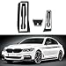 Produktbild JINXZHQC Auto Edelstahl Gaspedal Bremspedale Abdeckung Ruhepedale. Für BMW 5er G30 G31 2017
