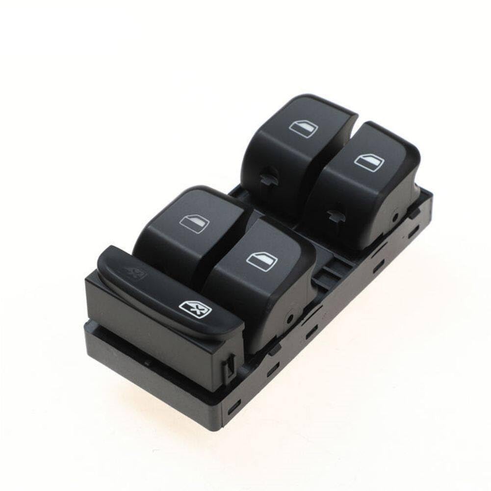 Commande lève-vitre 8K0959851D avant gauche avec bouton noir haute réactivité - 6
