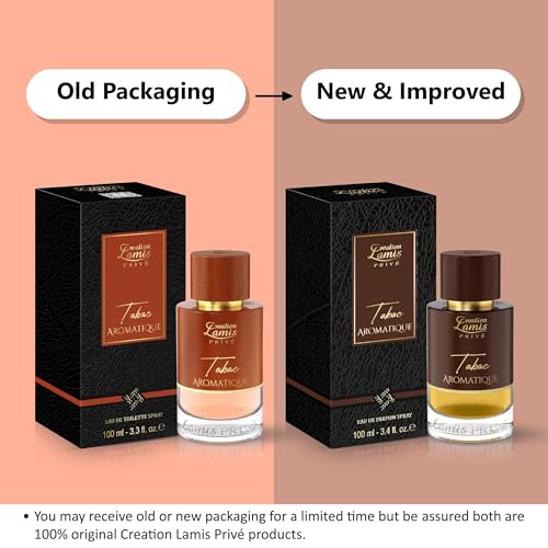 Image of Creation Lamis Prive Tabac Aromatique | Floral & Woody Long Lasting Unisex Fragrance|Eau de Parfum - 100ML