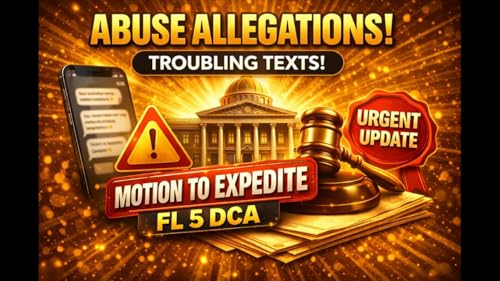 S2 Episode 3 January 29th, 2026 Regarding My Florida District Five Court of Appeals Motion to Expedite in 3 Cases!