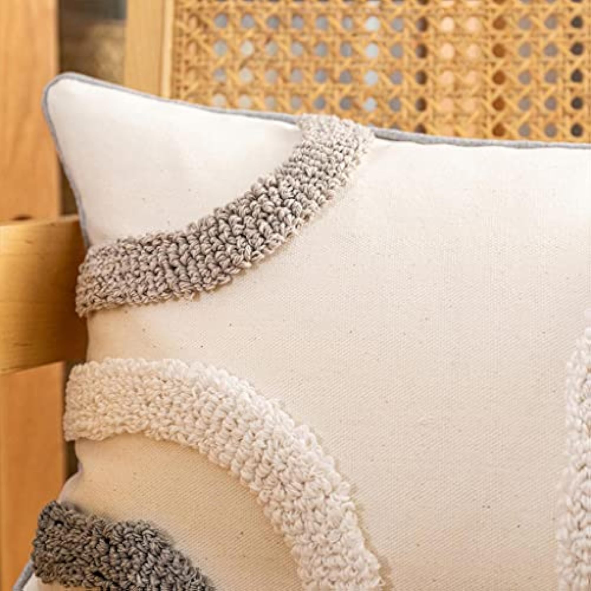 Tufted Handmade Bed Cushion Cover Pillowcase