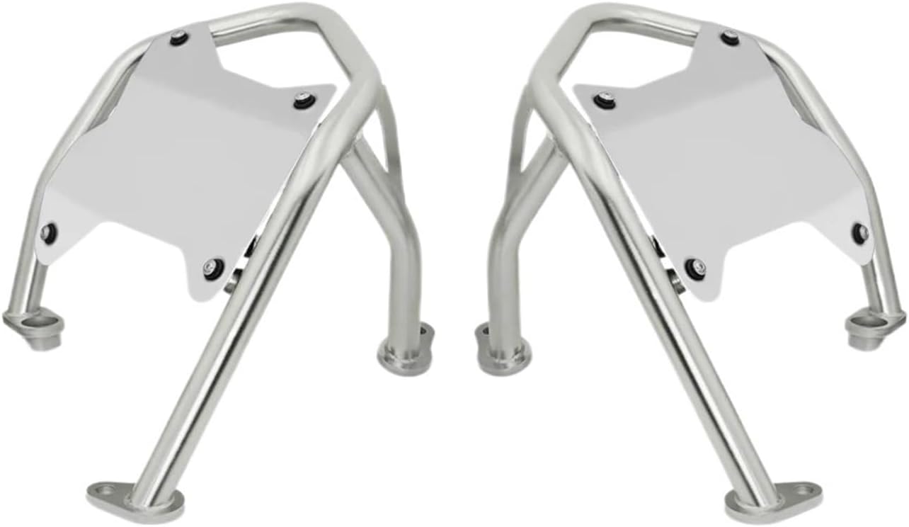 Compatible With R1300GS Adventure 2025 2024 2023 Motorcycle Crash Bar Frame Engine Protection Guard Bumper Cylinder Head Protector(Silver)