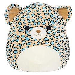 Squishmallows Official Kellytoy Plush 16″ Liv The Teal Leopard – Ultrasoft Stuffed Animal Plush Toy