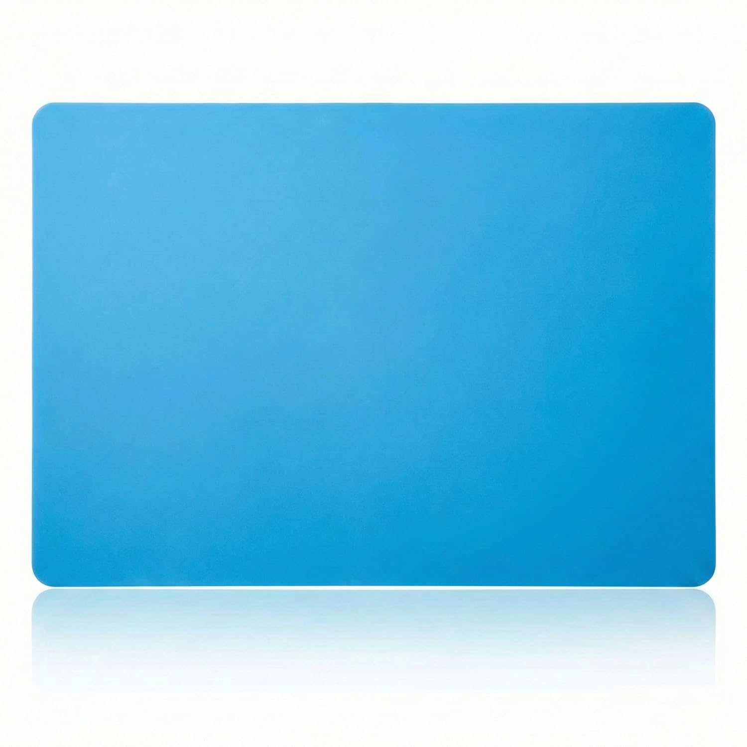 Hopzab Large Silicone Mat 40 * 30cm Multi-Purpose Protective Mat Heat-Resistant Non-Stick Sheet Placemat for DIY Craft Clay Jewellery Casting Countertop Protecting (Blue)