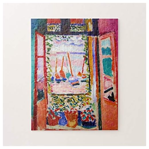 PotteLove Open Window, Matisse Jigsaw Puzzle 1000 Pieces for Adults, Entertainment DIY Toys for Creative Gift Home Decor