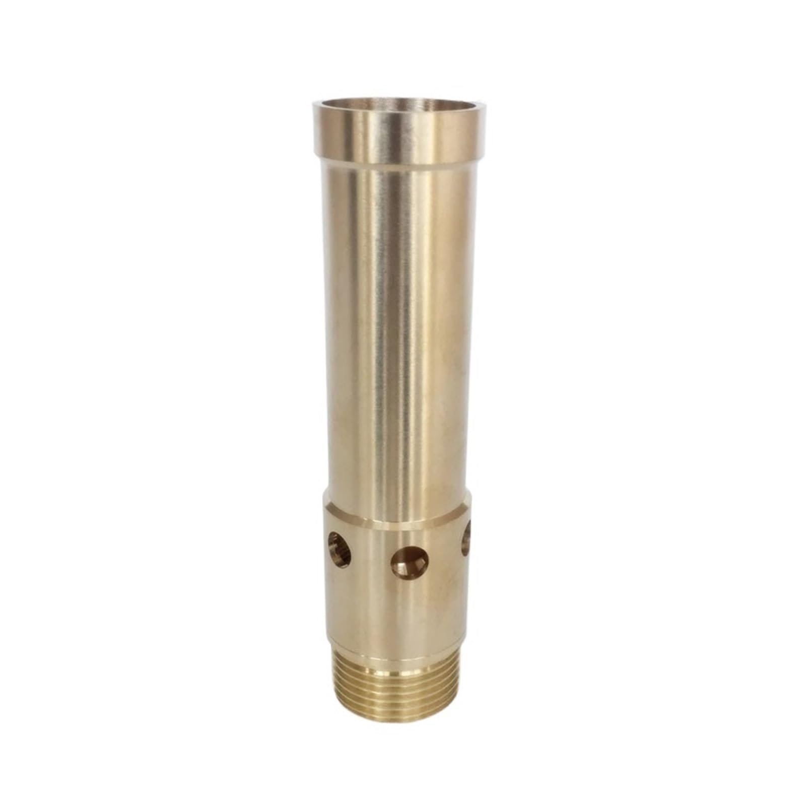 LINYpA66 Fountain Nozzle Head 1/2" 3/4" 1" Fountain Spout Pool Jet Nozzles Brass Stainless Steel Spring Bubbling Fountain Nozzles Garden Pond Spray Head(1 (Brass))