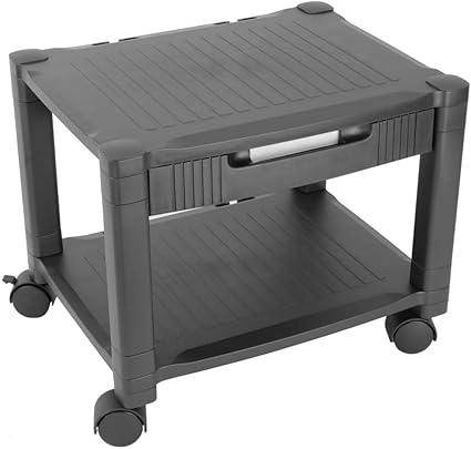 PrimeMatik Carrello per Stampante Supporti con Ruote Tavolino con Gestione dei Cavi PrimeMatik Carrello per Stampante Supporti con Ruote Tavolino con Gestione dei Cavi