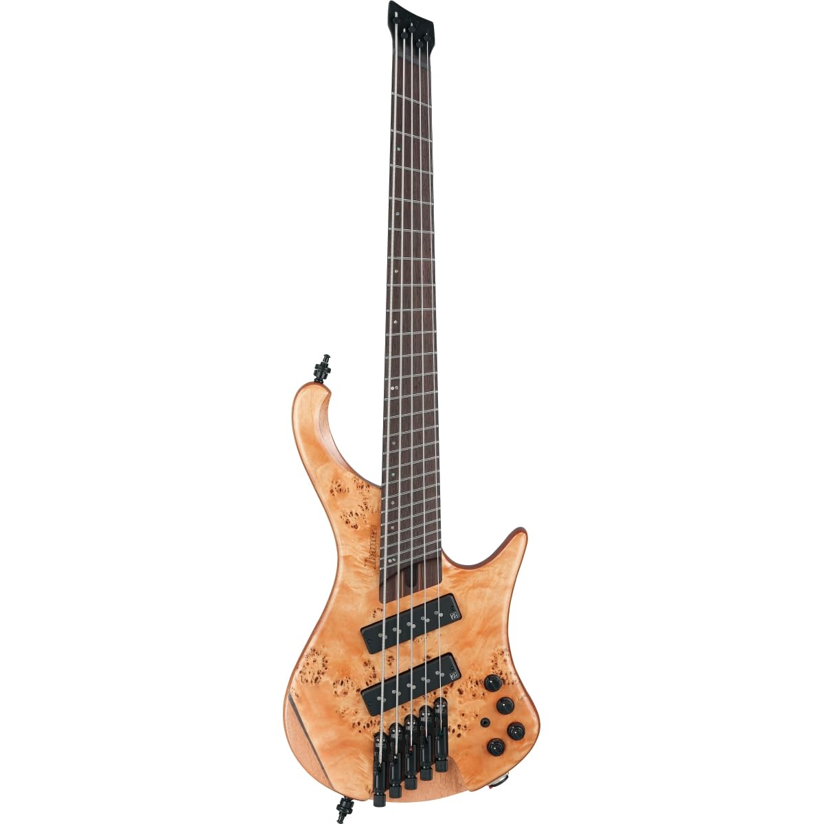 Ibanez EHB Ergonomic Headless 5-string Multi-scale Bass Guitar - Florid Natural Low Gloss