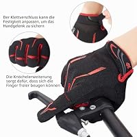 I Kua Fly Vollfinger Fahrradhandschuhe Herren Damen Unisex MTB Handschuhe – Ansicht 3