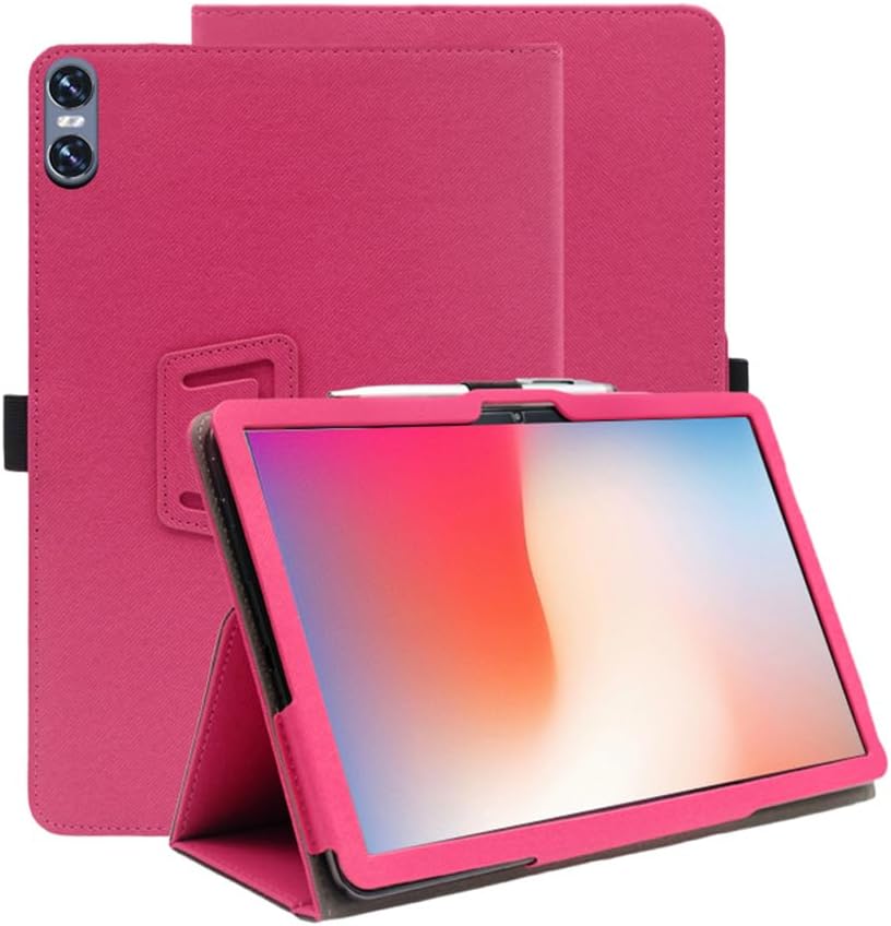 Compatible with ‎BmaxPad I11 Power 11-inch case Tablet case, Full Coverage Ultra Slim PU Leather Cover Case with Folding Stand Cover Rugged with Auto Sleep/Wake (Black)