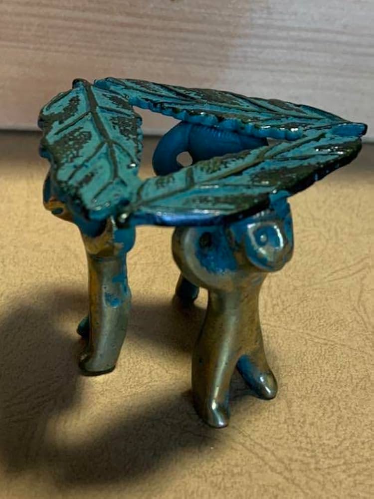 [茶道具] 蓋置　唐銅　雨宿り　『河童』 早期希望 Amazon.co.jp: 茶道具 蓋置 唐銅 雨宿り 『河童』 早期希望