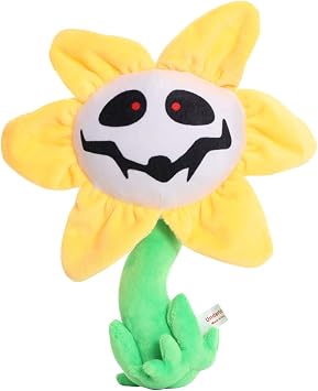 Undertale Plush Collectible Figurine 7.8 Inch Undertale Plushie Sculpture for Adult Collectors, Desk Decor & Gift Flowey