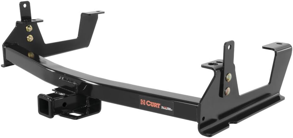 CURT 14010 Class 4 Trailer Hitch, 2-Inch Receiver, Fits Select Chevrolet Silverado, GMC Sierra 2500, 3500 HD