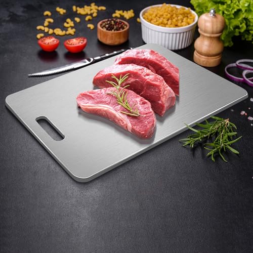 Tapis de découpe durable de qualité alimentaire et planche à découper réversible