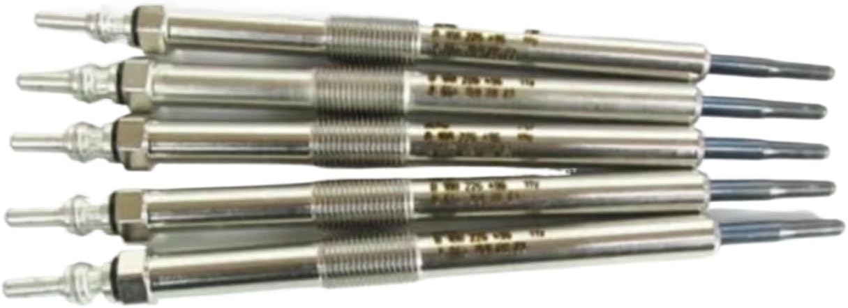 Car Glow Plug Compatible With Ssangyong For Actyon Sports For Kyron For Rexton Ignition Glow Plugs Heater Replacement Automatic Parts 6641590001(4pcs)