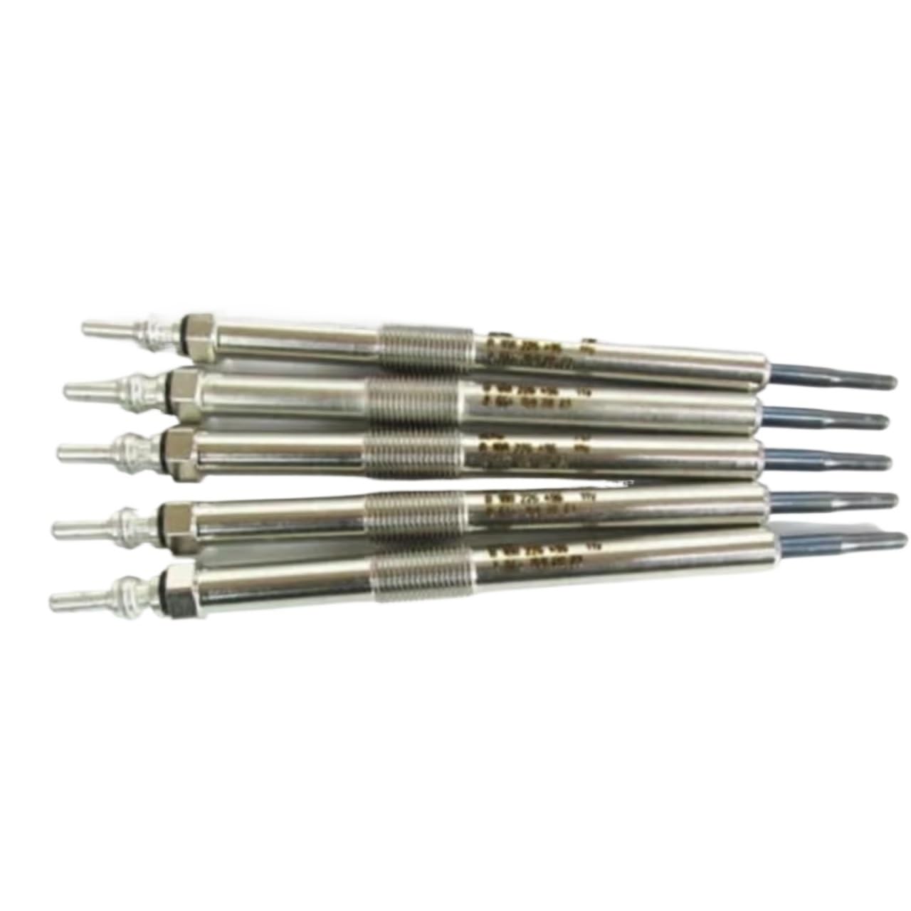 Bougies de préchauffage pour Chauffage Diesel SsangYong Actyon Sports Kyron Rexton. Pièces de Rechange pour Chauffage Automatique. Référence : 6641590001 (4 pièces).