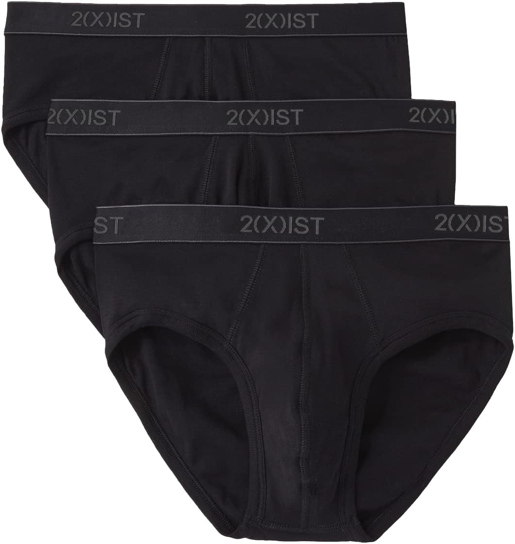 Men's Essential Cotton Contour Pouch Brief 3-Pack
