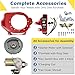 Electric Motor Kit, Upgraded Starter Motor Electric Starter Kit for Honda Engine GX160 GX200 5.5HP 6.5HP, Auto Parts for Car Starter Replacement