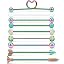 9PCS - Rainbow