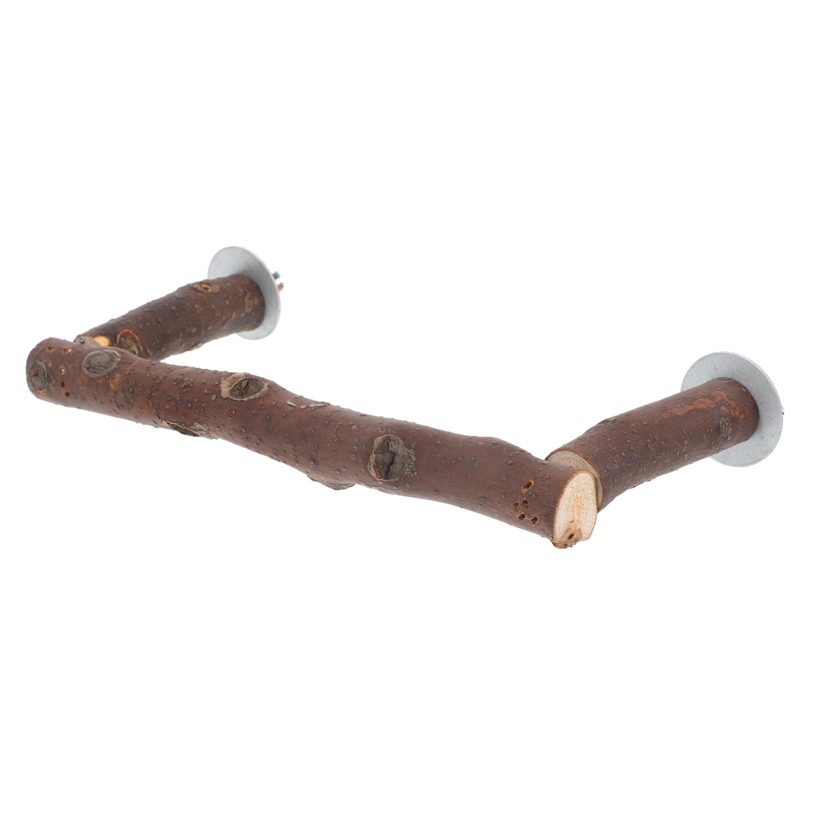 BESPORTBLE 5piezas Perchero De Madera para Aves Percha Natural para Jaula De Periquitos y Loros Juguete Interactivo para Entrenamiento y Ejercicio De Aves Mediano