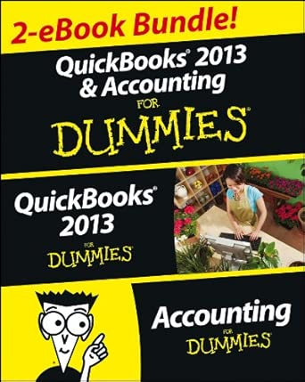 QuickBooks 2013 & Accounting For Dummies eBook Set book cover