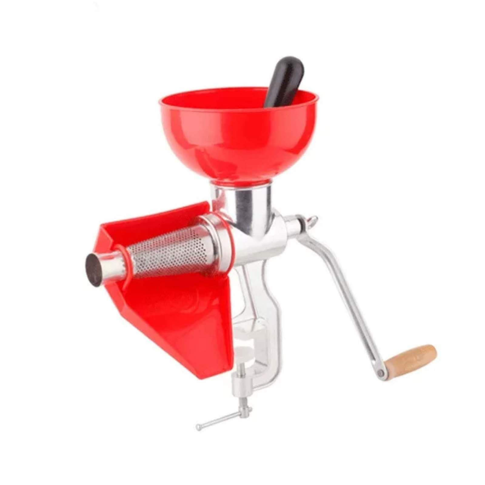 Colino manuale per pomodoro per la produzione di salsa di pomodoro macinino per purè di patate fresche Sasha - Filtro in lega di alluminio ABS durevole facile da pulire