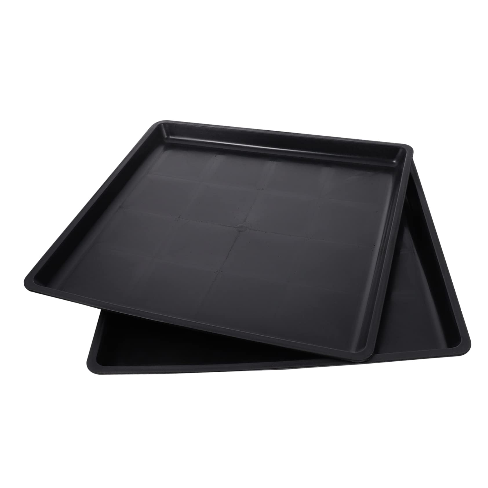 COSMEVIVI Dog Crate Tray Pet Cage Bedpan Tray 2 Pack Dog Crate Pad Heavy Duty Easy to Carry Pet Cage Accessory