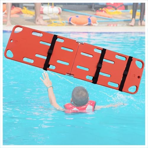 Brancard flottant pliable 350 lb pour sauvetage d'urgence sécurisé