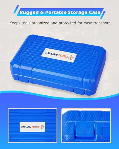 DAYUAN 10tlg Polradabzieher Polrad Abzieher Satz Set für Roller Motorrad Scooter kompatibel mit Yamaha, Kawasaki, Honda, Suzuki