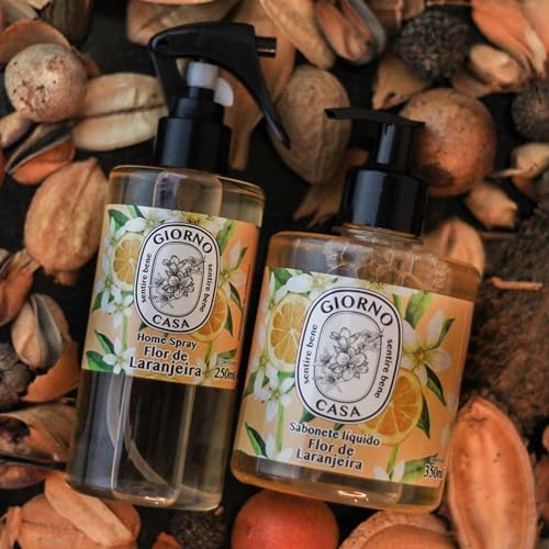 Sprays de Ambiente com Perfume (Aromatizador de Ambientes), Flor de Laranjeira , Giorno Casa, 250 ml