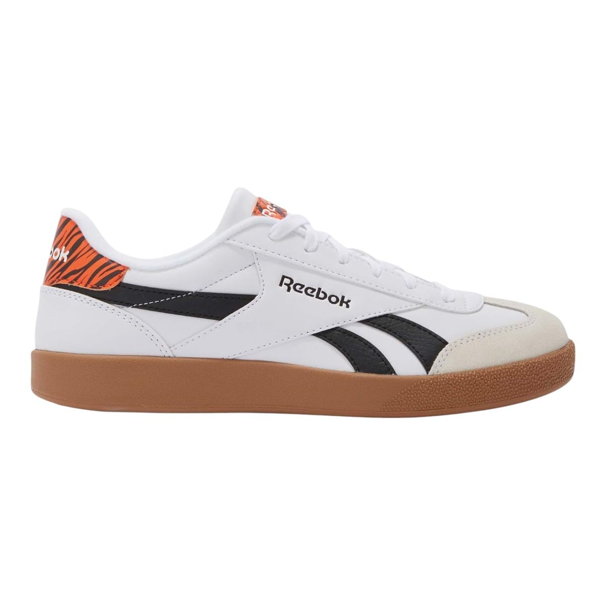 Reebok Men's Smash Edge Trainers, White Black Gum, 7 UK